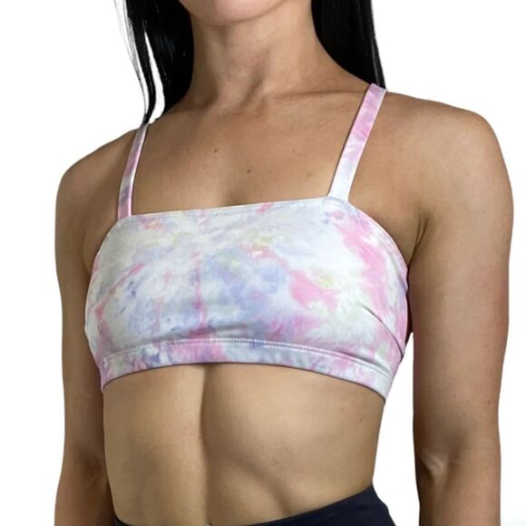 Onzie Bali Bandeau Flow Bra Top Size Large New - Picture 1 of 15